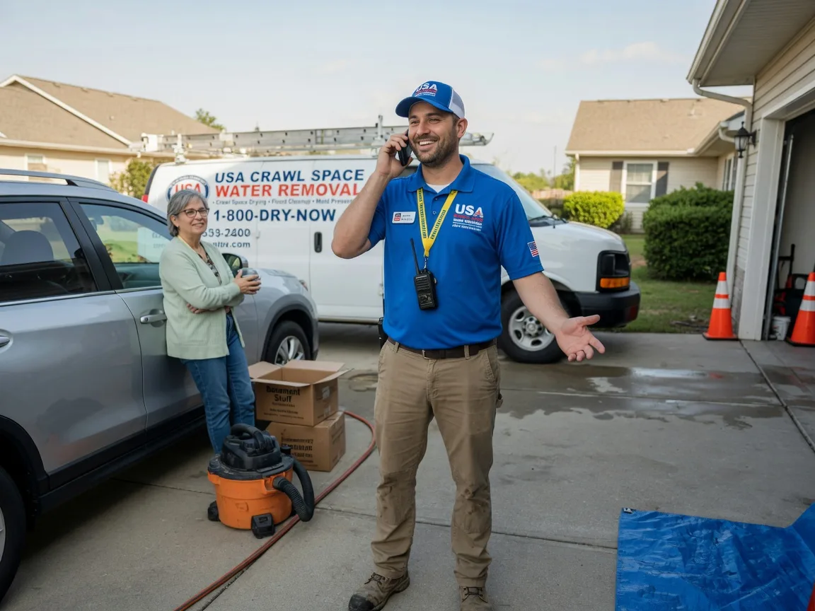 Crawl Space Water Removal Dunbar, NE FAQs